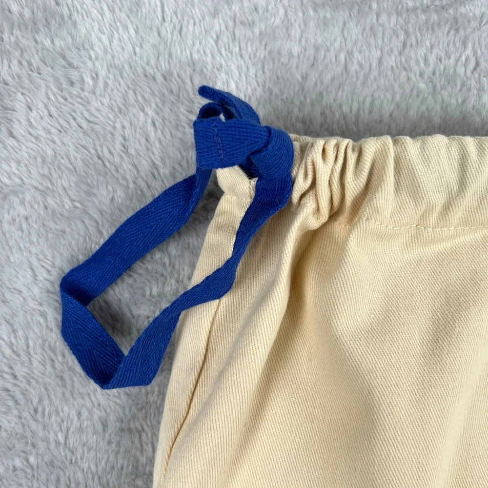 Louis Vuitton Original OnTheGo GM Dust Bag 24.5x20 Ivory Blue Drawstring Cover